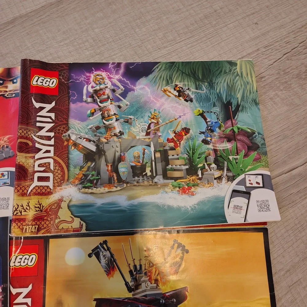 Lego Ninjago Instruction Manual Lot 71740 71707 71747 70674 Legacy Guides